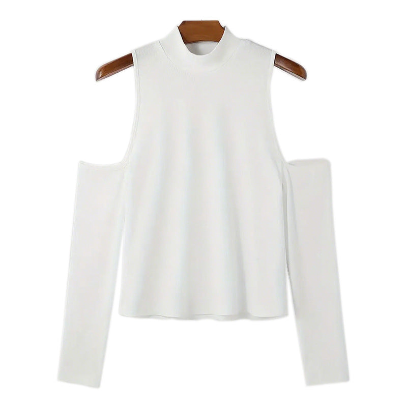 Damen Oberteil mit kaltem Schulterdesign EB
