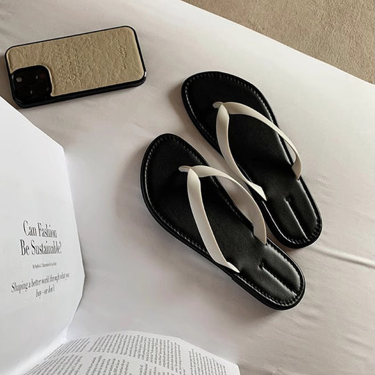 Damen Zehentrenner mit elegantem Riemendesign und ergonomischer Fußbettgestaltung EB