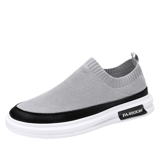 Damen Elastische Slip-On Sneakers mit bequemer Sohle EB