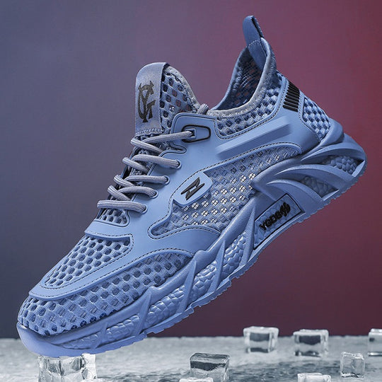 Damen Sportliche Mesh-Laufschuhe mit atmungsaktiver Struktur und innovativer Dämpfungstechnologie EB