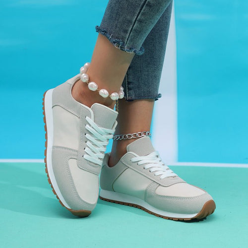 Damen Sportliche Lauf-Sneakers mit atmungsaktiver Obermaterial EB