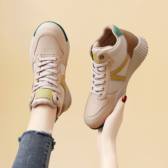 Damen Komfortable Sneakers mit hochdämpfender Sohle und atmungsaktivem Obermaterial EB