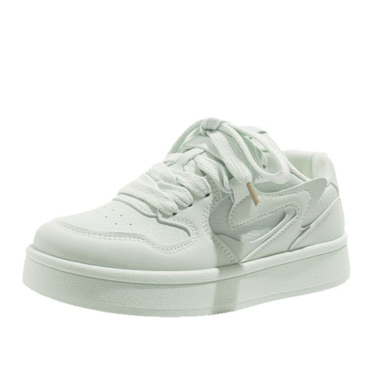 Damen Modische Plataforma Sneakers mit weicher Dämpfung EB