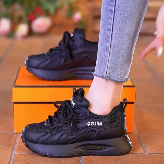 Damen Sportliche Sneakers mit atmungsaktiver Mesh-Oberfläche und stoßdämpfendem Design EB