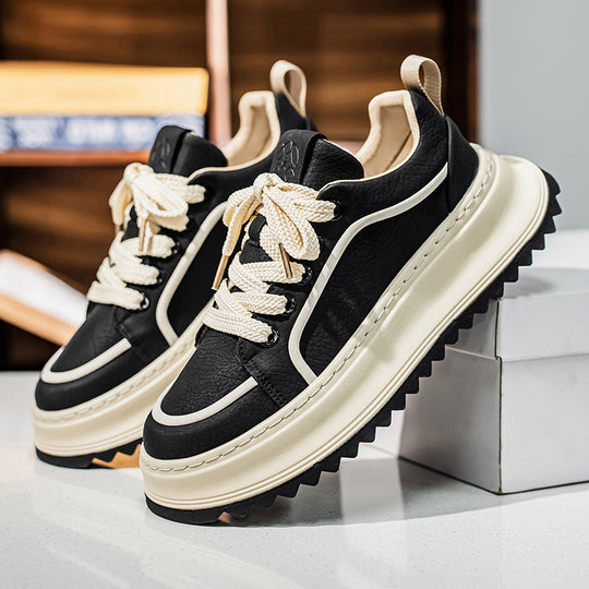 Damen modische Sneakers mit dämpfender Sohle und sportlicher Profilierung EB