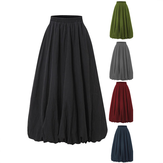 Damen luftiger Midirock EB