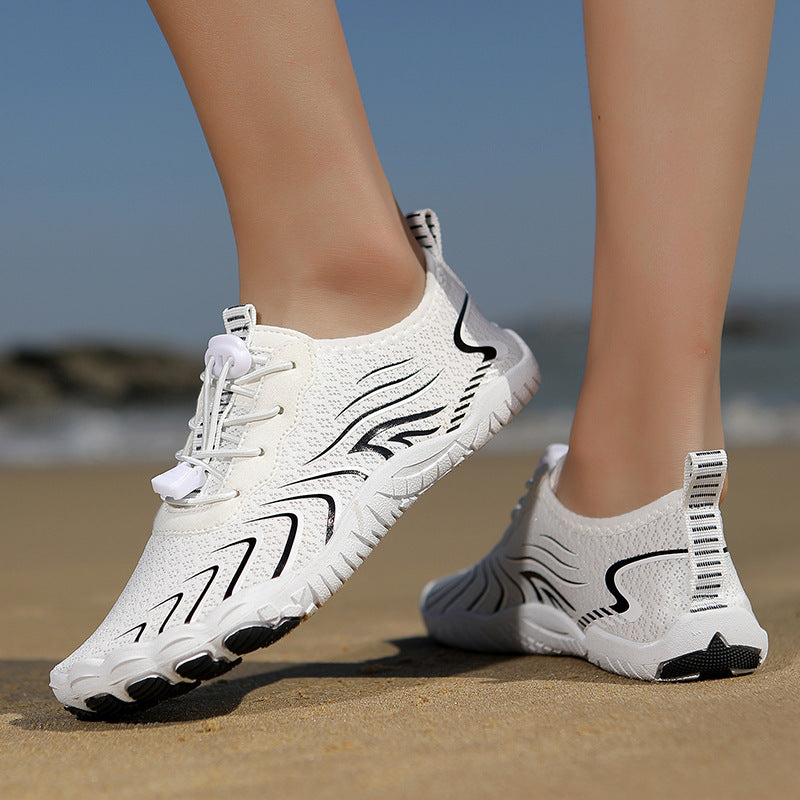 Damen Funktionale Freizeitschuhe mit elastischem Verschlusssystem EB