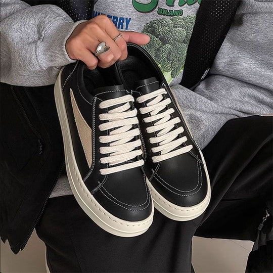 Damen Freizeitschuhe mit weichem Leder und modischen Akzenten EB