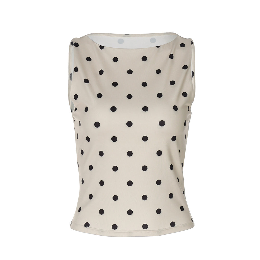 Damen Polka-Dots Tanktop EB