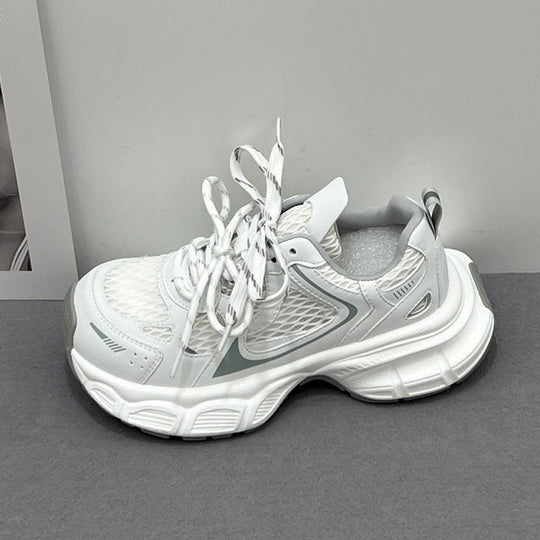 Damen Sportliche Lauf-Sneaker mit atmungsaktiver Netzstruktur und trendigem Design EB