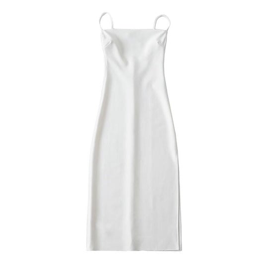 Damen langes Abendkleid mit elegantem Schlitz EB