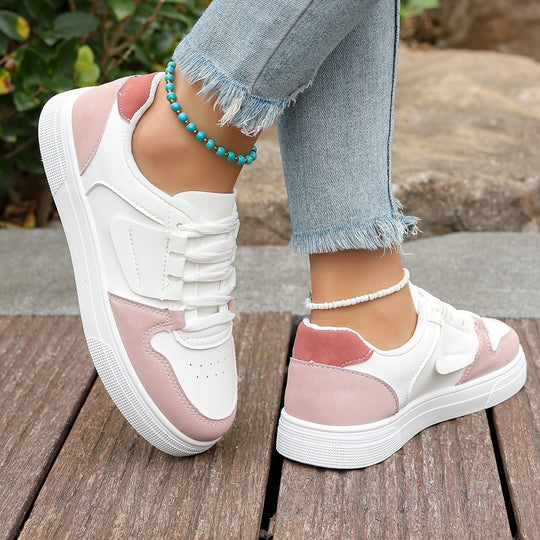 Damen Sneakers im stilvollen Retro-Design mit komfortabler Schnürung EB