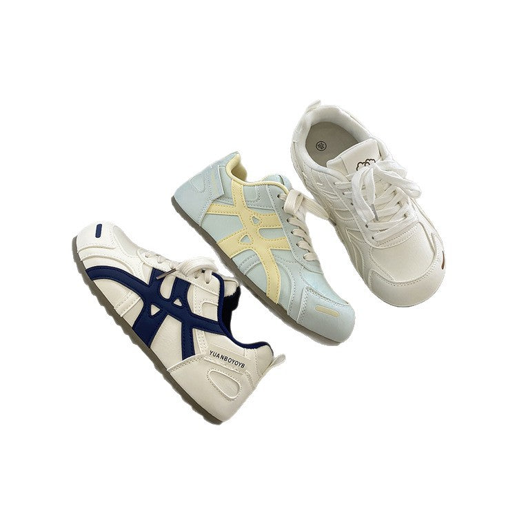 Damen Freizeitsneaker mit atmungsaktiven Mesh-Einsätzen und rutschfester Sohle EB