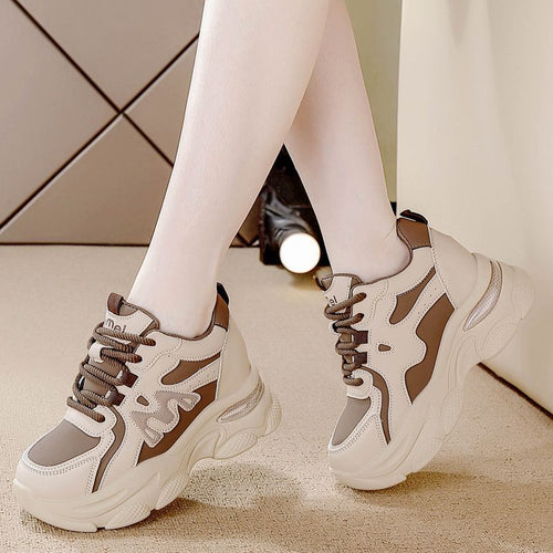 Damen Komfortable Chunky Sneakers mit innovativem Design EB
