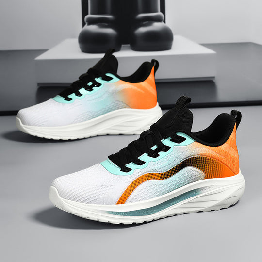 Damen Sportliche Laufschuhe mit atmungsaktivem Netzmaterial und flexibler Sohle EB