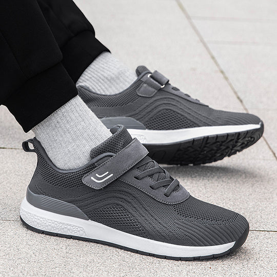 Damen Sportliche Sneaker mit verstellbarem Klettverschluss und atmungsaktivem Obermaterial EB