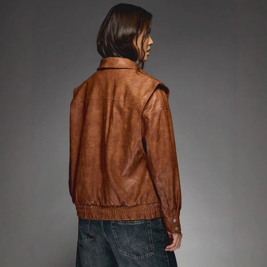 Damen lässige Oversize jacke EB