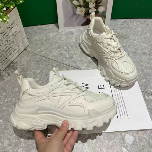 Damen Komfortable Sneaker mit rutschfester Gummisohle und atmungsaktivem Obermaterial EB