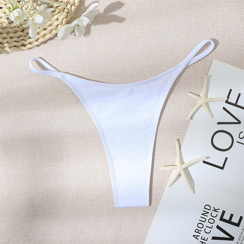 Damen Hochgeschnittener Bikiniunterteil EB