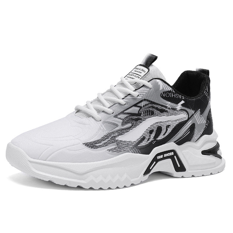 Damen Sportliche Sneakers mit innovativem Camouflage-Muster und dämpfender Sohle EB