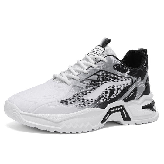 Damen Sportliche Sneakers mit innovativem Camouflage-Muster und dämpfender Sohle EB