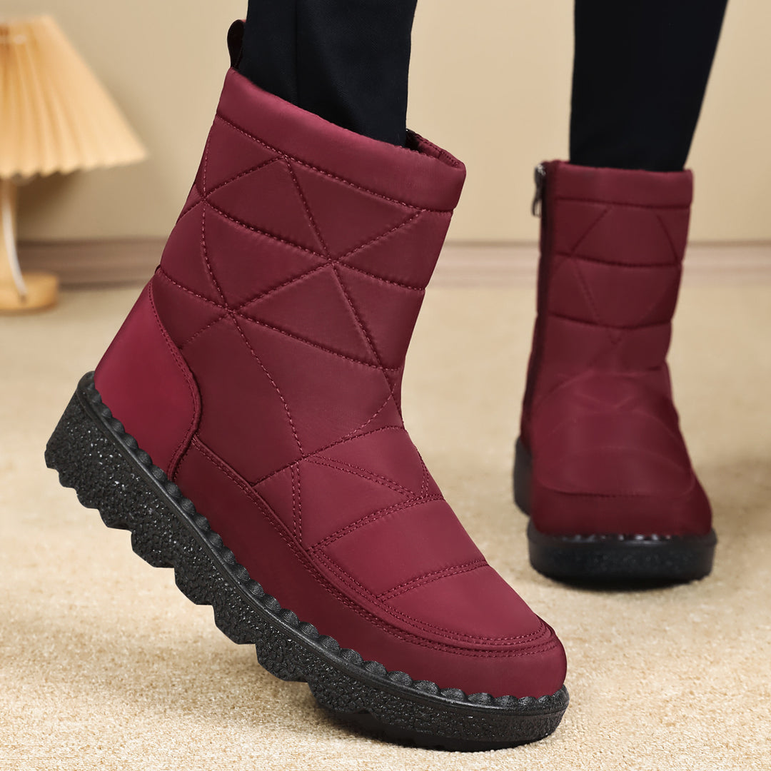 Damen Winterstiefel mit isolierender Sohle und wärmendem Innenfutter EB