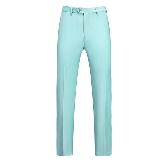 Herren nan schlanke Premium-Bügelfaltenhose mit Stretchbund und knitterarmem Gewebe EB