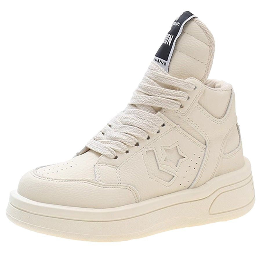 Damen Chunky High-Top Plateausneaker mit gepolstertem Schaft und ergonomischer Komfortsohle EB