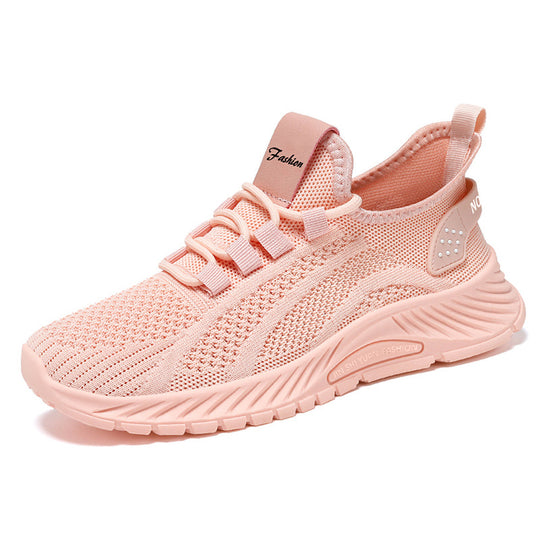 Damen Atmungsaktive Freizeit Sneakers mit rutschfester Sohle EB