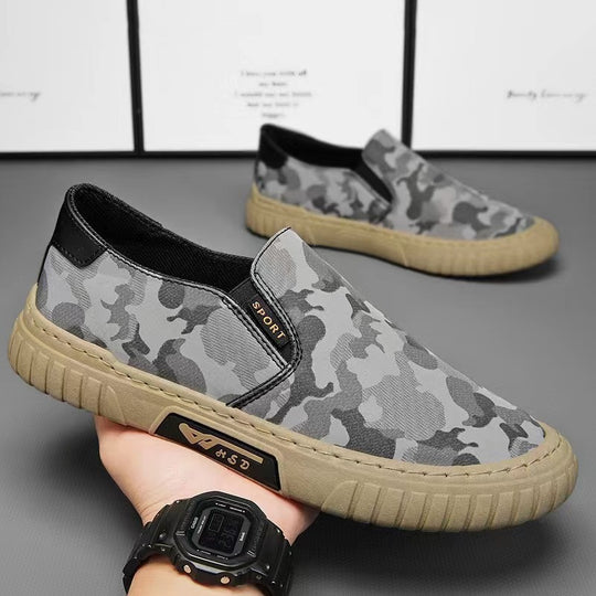 Damen Modische Slip-On Freizeitschuhe mit bequemer Sohle EB