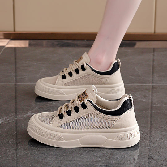 Damen Atmungsaktive Sneakers mit ergonomischem Design und rutschfester Sohle EB
