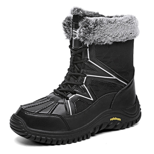 Damen Winter Stiefel mit isolierendem Futter und rutschfester Sohle EB