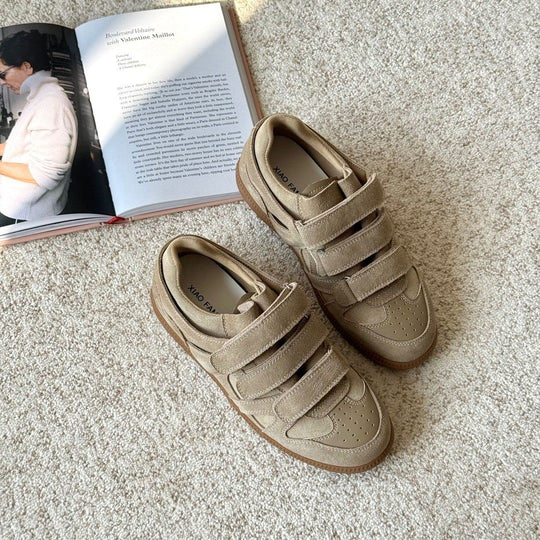 Damen Sportliche Sneaker mit praktischem Klettverschlusssystem EB