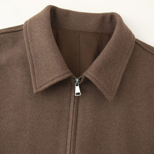 Damen modische Übergangsjacke aus hochwertigem Material mit elegantem Schnitt EB