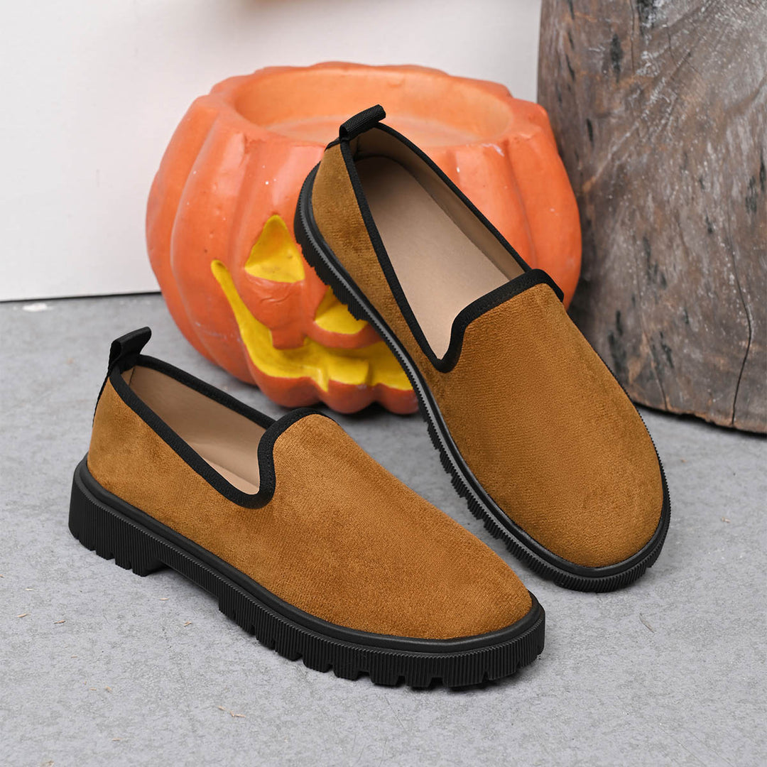 Damen Slip-On Sneaker mit tierischem Muster EB