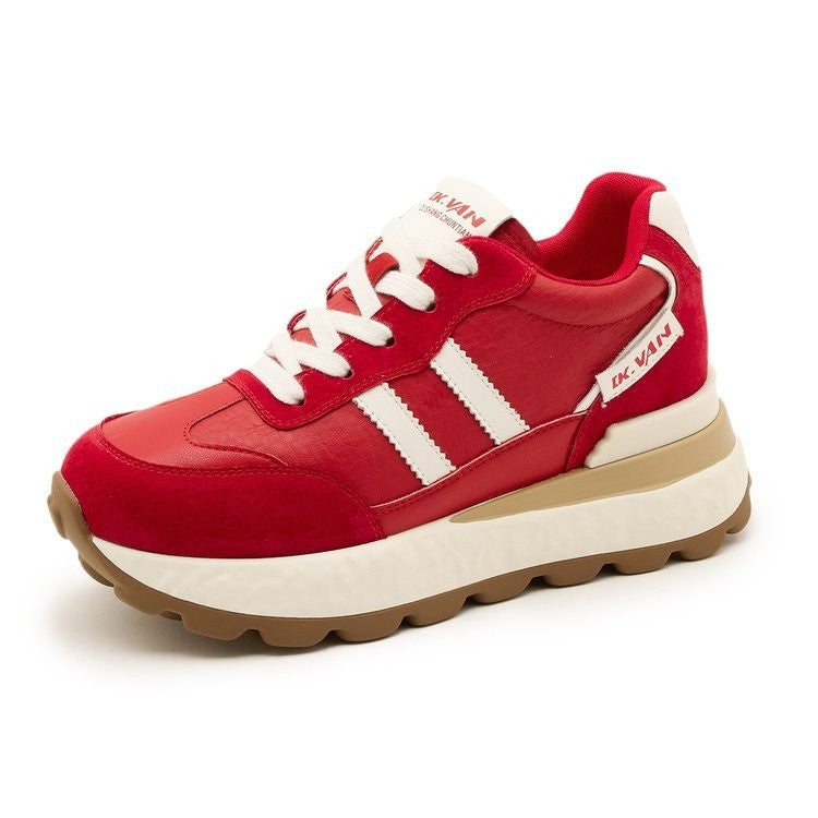 Damen Sportliche Sneakers mit verstärktem Dämpfungssystem und rutschfester Sohle EB