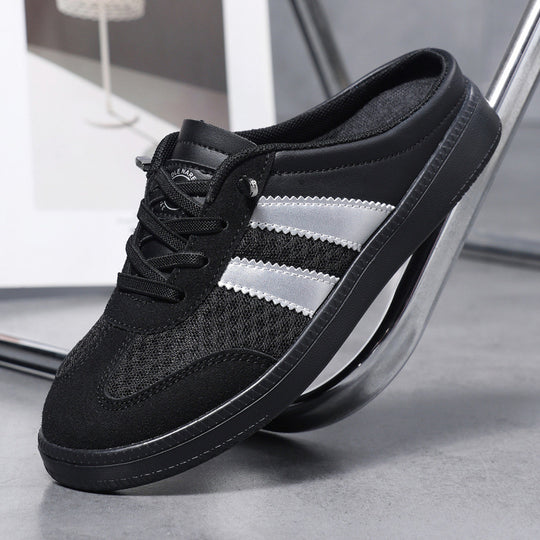 Damen Bequeme Freizeit-Sneaker mit atmungsaktivem Obermaterial und rutschfester Sohle EB