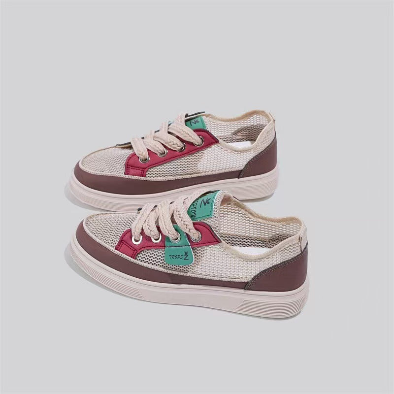 Damen Atmungsaktive Freizeit-Sneaker mit sportlichem Design EB