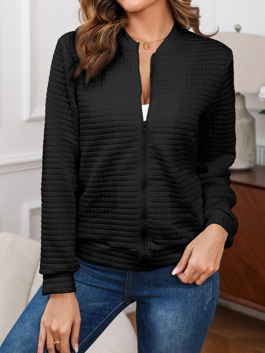 Damen Steppjacke mit elegantem Schnitt und hochschließendem Kragen EB
