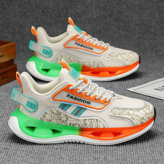 Damen Sportliche Sneakers mit innovativem Dämpfungssystem und modischen Details EB