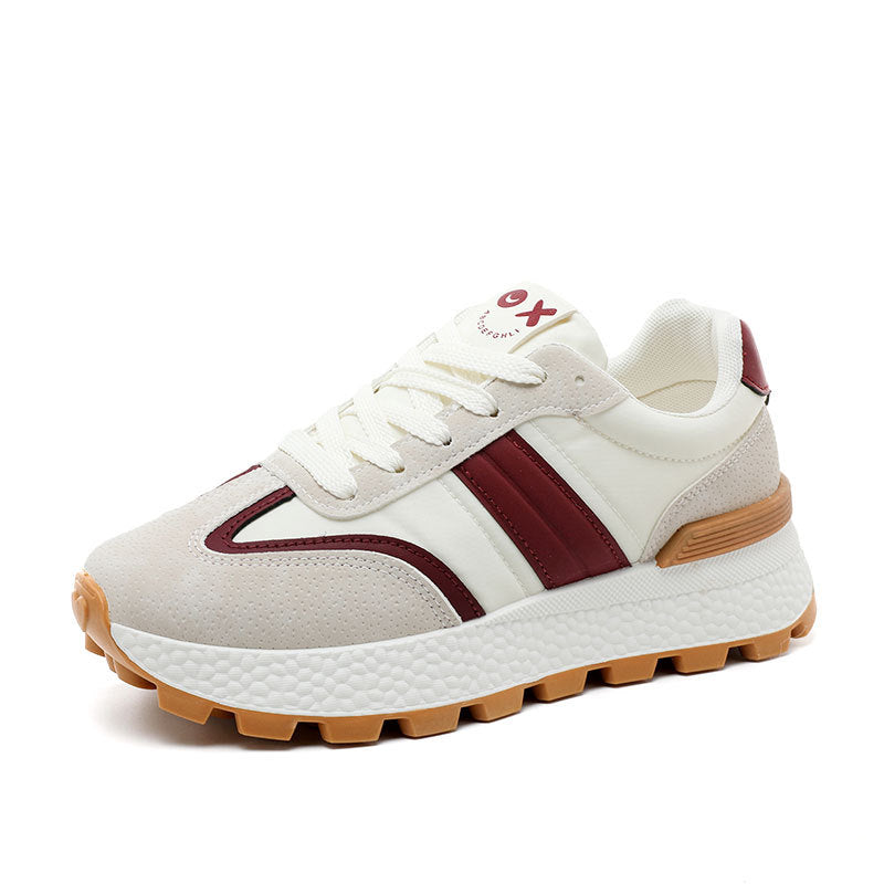 Damen Sportliche Sneakers mit dämpfender Laufsohle und atmungsaktivem Mesh-EB