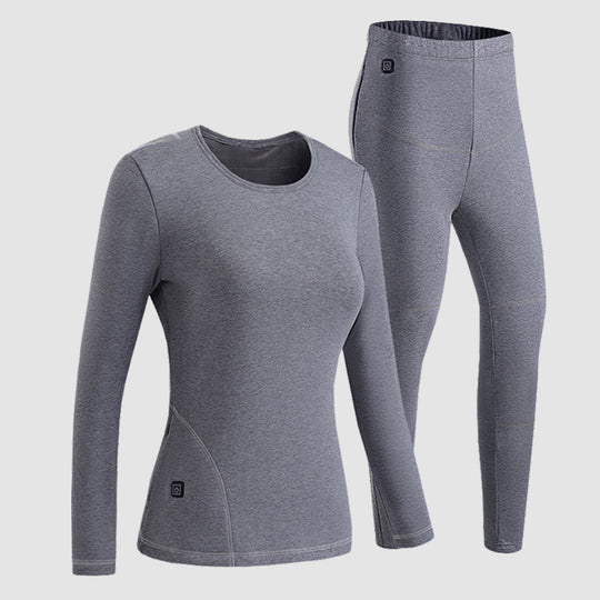 Damen Sportliches Funktionsoberteil und Leggings R&B