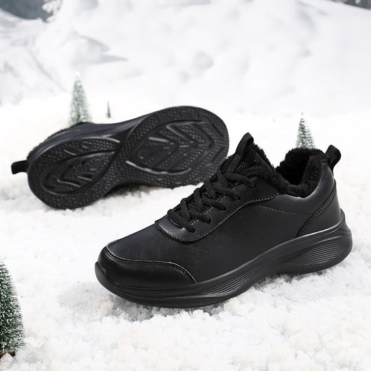 Damen modische Freizeitschuhe mit wärmendem Innenfutter und rutschfester Sohle EB