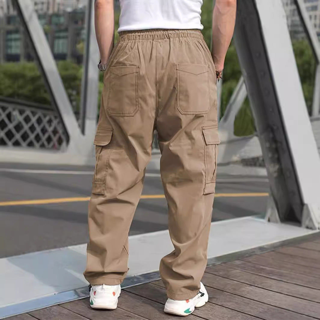 Herren Cargo-Hose mit vielen funktionalen Taschen und lockerer Passform EB