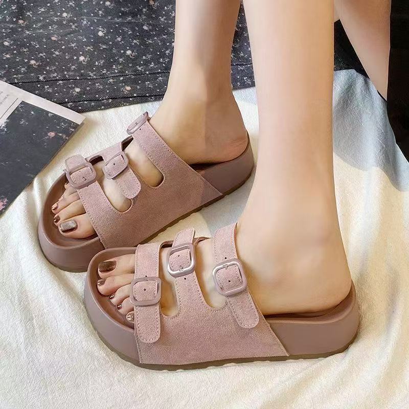 Damen Komfortable Clogs mit verstellbaren Schnallen EB