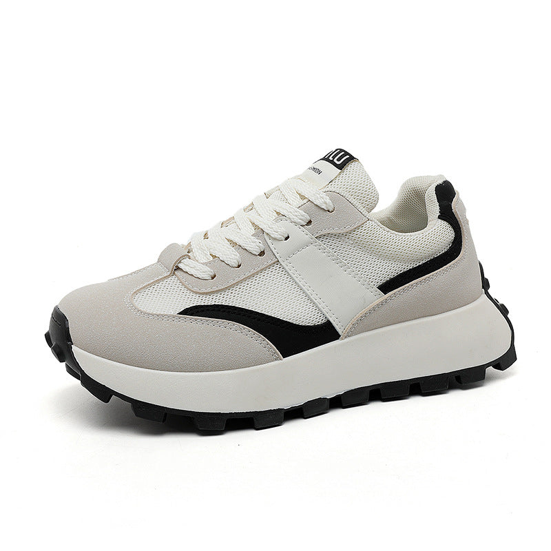 Damen Sportliche Sneaker mit luftiger Mesh-Oberfläche und rutschfester Sohle EB