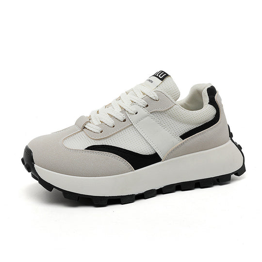 Damen Sportliche Sneaker mit luftiger Mesh-Oberfläche und rutschfester Sohle EB