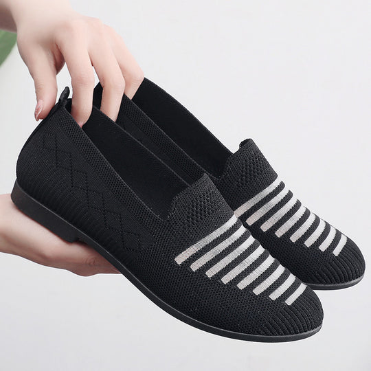 Damen Bequeme und atmungsaktive Slipper EB