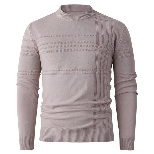 Herren Modischer Pullover mit strukturiertem Design EB