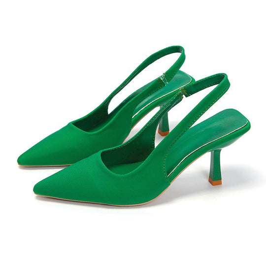 Damen Slingback-Pumps mit eleganter Spitze EB